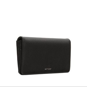 Matt & Nat Black Wallet NOCE DWELL